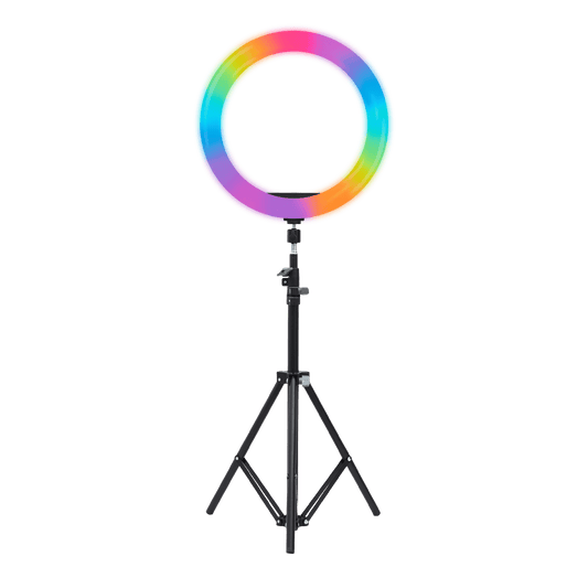 IZI LIGHT 16" Ring Light - 10 Dual & 15 RGB colors, 360