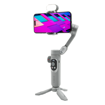 IZI GO-X 3-Axis Gimbal Online: OLED Display, LED Light, AI Tracking - IZI