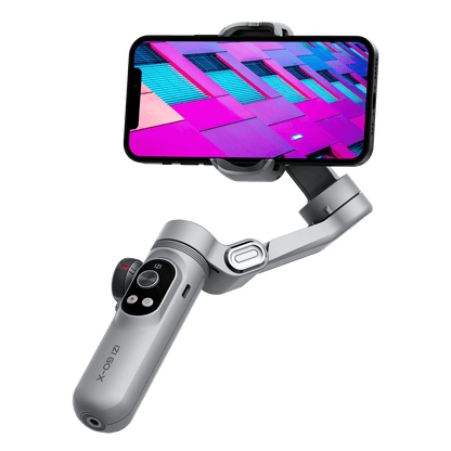 IZI GO-X 3-Axis Gimbal Online: OLED Display, LED Light, AI Tracking - IZI