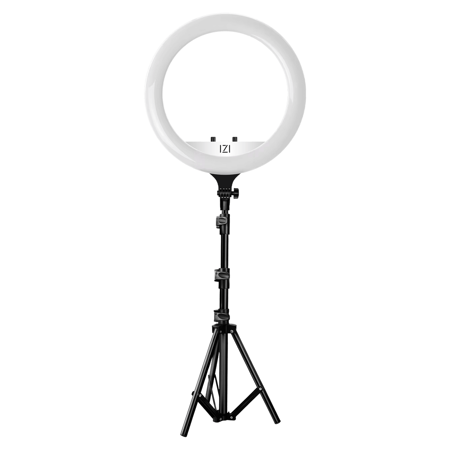 IZI Light 18 inch LED RGB Ring Light & 7ft Foldable Tripod, 28+ Multicolor Modes with Anti skid base for YouTube, Photo Video Shoots, Live Streaming, Makeup, iPhone/Android Phone & Camera Compatible