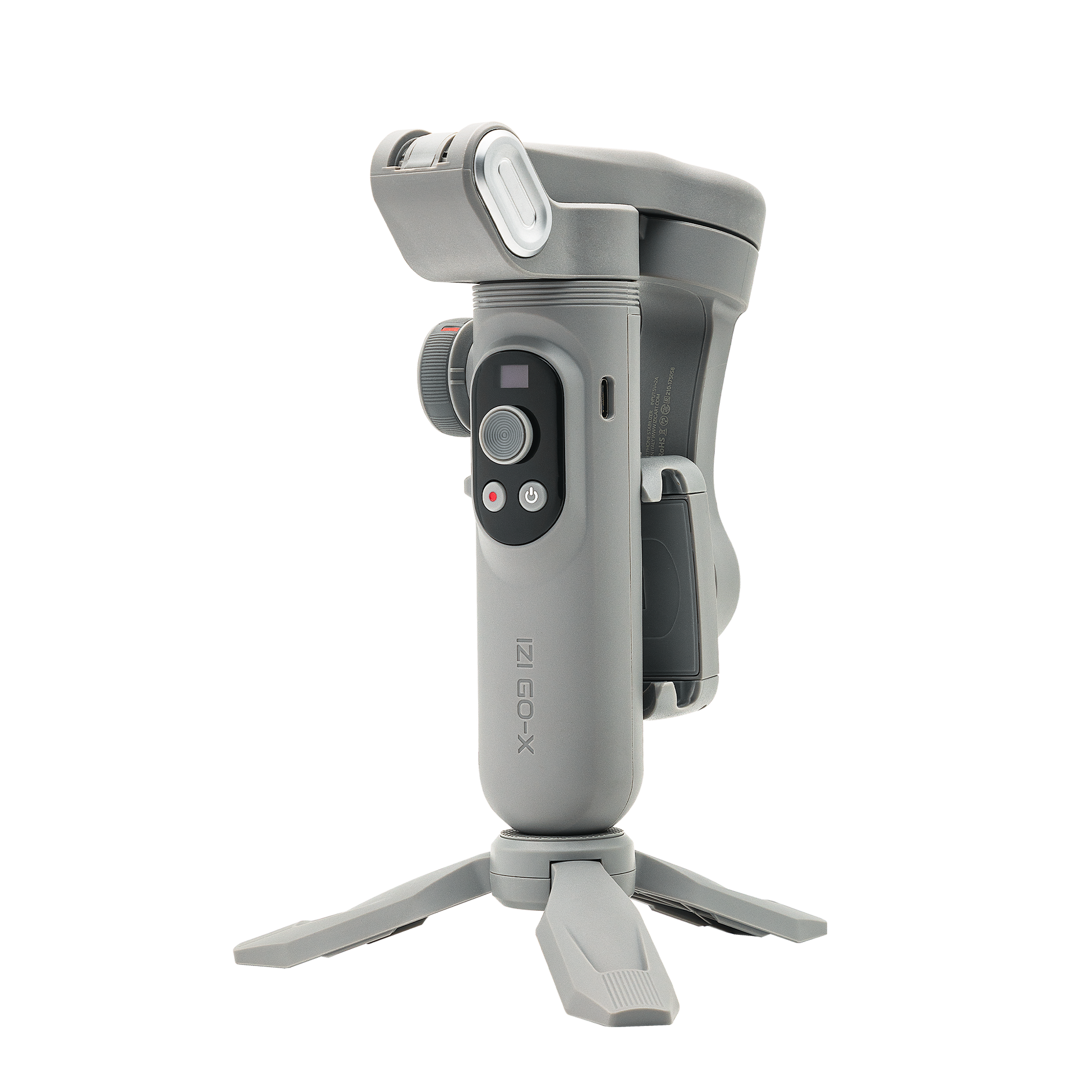 IZI GO-X 3-Axis Gimbal Online: OLED Display, LED Light, AI Tracking - IZI