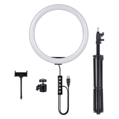 IZI LIGHT 16" Ring Light - 10 Dual & 15 RGB colors, 360
