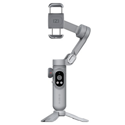 IZI GO-X 3-Axis Gimbal Online: OLED Display, LED Light, AI Tracking - IZI