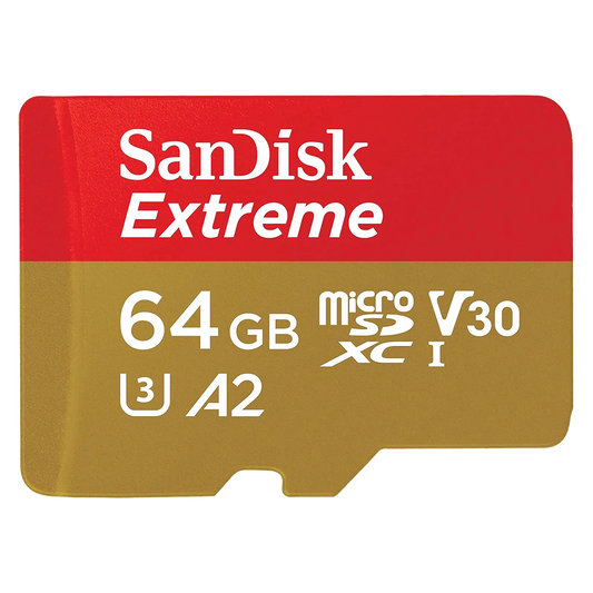 SanDisk Extreme 64GB microSDXC - 170MB/s Read, V30, UHS-I - IZI