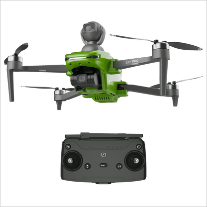 IZI Sky Pro 4K Camera Drone - UHD 20MP, 5KM Live, 32 Min Flight - IZI