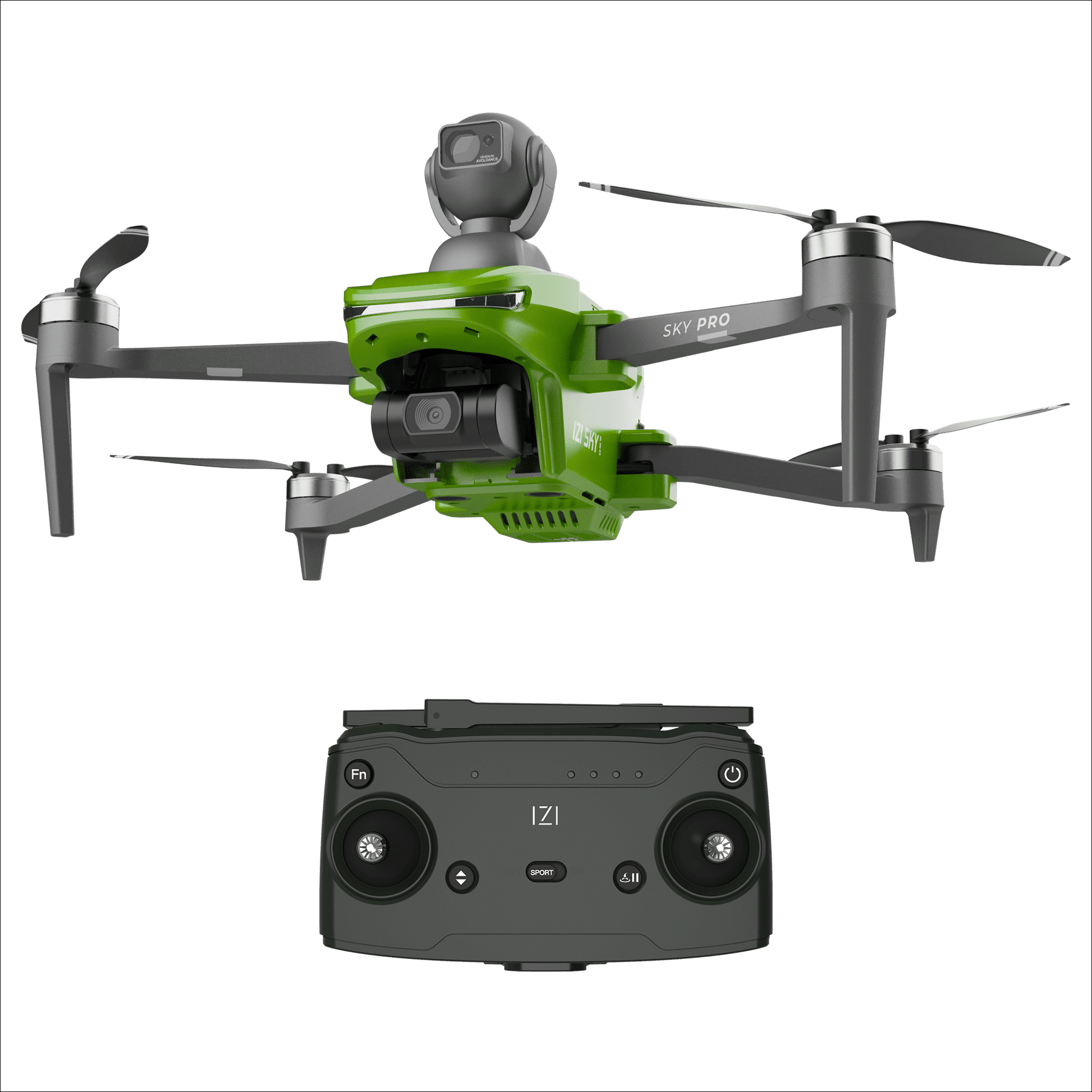 IZI Sky Pro 4K Camera Drone - UHD 20MP, 5KM Live, 32 Min Flight - IZI