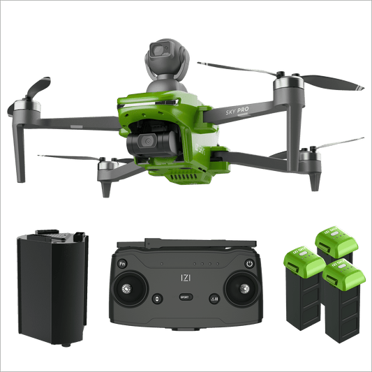 IZI Sky Pro 4K Drone Combo - 540° OA, 20MP, 96 Mins Flight - IZI