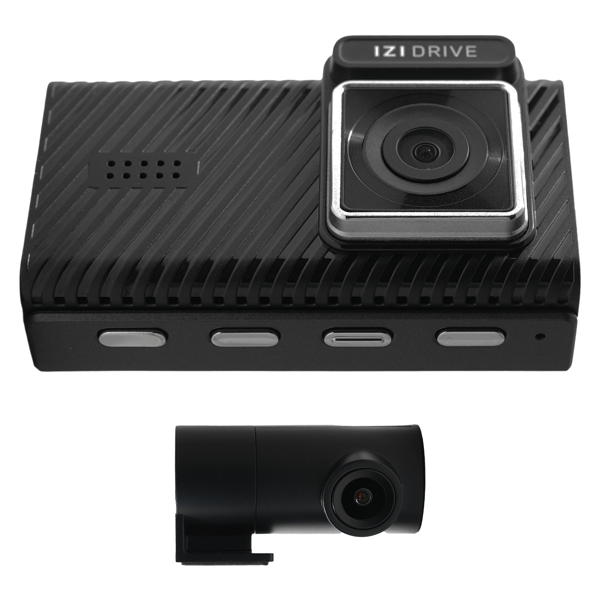 IZI DRIVE Plus 4K Dash Camera - Dual Channel, GPS, Night Vision - IZI