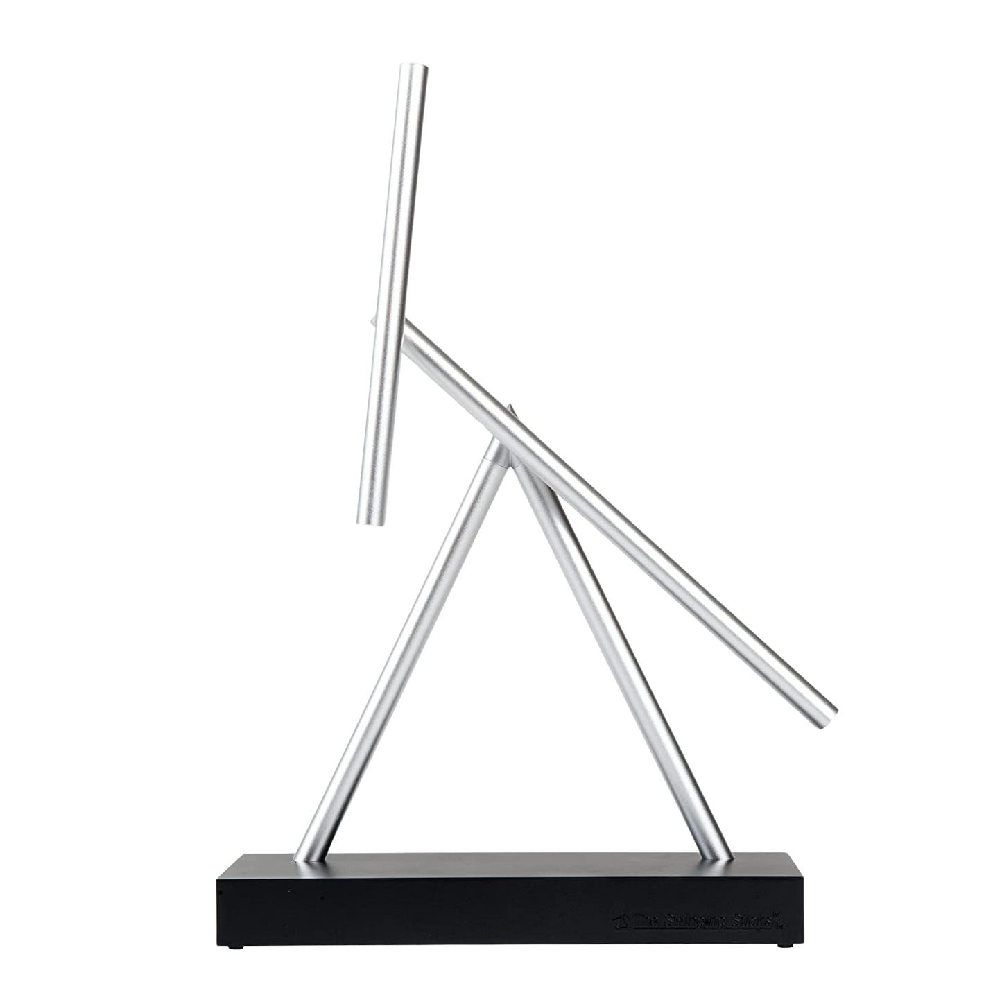 IZI Kinetic Sticks, Energy Sculpture, Perpetual Motion Machine, Piano Finish Base, Office Desk, Educational Science Machine, Office and School - IZI