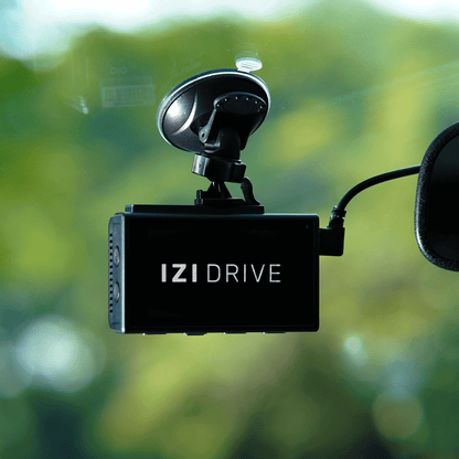 IZI DRIVE Plus 4K Dash Camera - Dual Channel, GPS, Night Vision - IZI