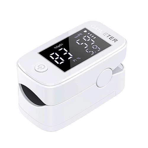 IZI Fingertip Pulse Oximeter 1.5″ LED Display | Accurate Fast SpO2 Blood Oxygen & Heart Rate Monitor | Largest LED Display of Fingertip Oximeters (CE, ISO, FDA Approved) – Battery Not Include - IZI